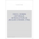 DIVICO. ROMAN HISTORIQUE. INTRODUCTION DE JACQUES CHESSEX. (1942).