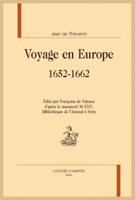 VOYAGE EN EUROPE. 1652-1662