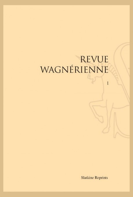 REVUE WAGNERIENNE