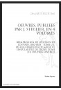 OEUVRES.TOMES 1 et 2: LES ILLUSTRATIONS DE GAULE ET SINGULARITEZ DE TROYE TOMES 3 et 4: OEUVRES DIVERSES