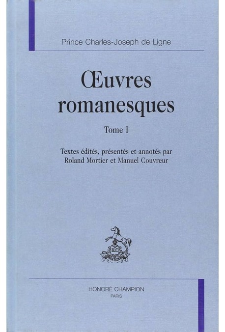 OEUVRES ROMANESQUES - TOME 1
