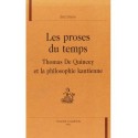 LES PROSES DU TEMPS