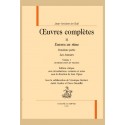 OEUVRES COMPLETES II. EUVRES EN RIMES. DEUXIEME PARTIE. LES AMOURS