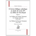 LUNIVERS BIBLIQUE CATHOLIQUE AU SIÈCLE DE LOUIS XIV