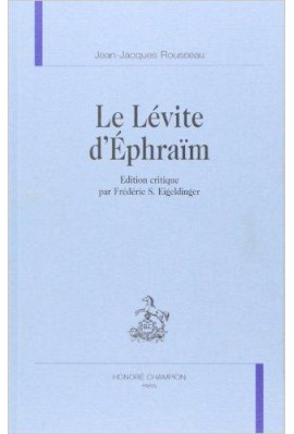 LE LEVITE D'EPHRAIM.