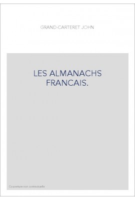 LES ALMANACHS FRANCAIS.