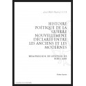 HISTOIRE POÉTIQUE DE LA GUERRE NOUVELLEMENT DÉCLARÉE ENTRE LES ANCIENS ET LES MODERNES