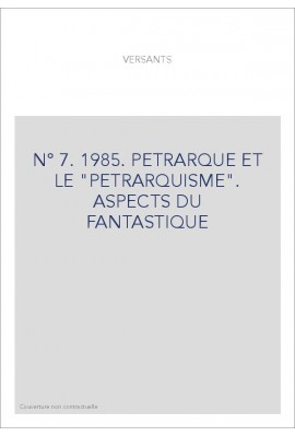 VERSANTS 7  1985