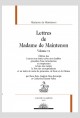 LETTRES DE MADAME DE MAINTENON LETTRES NON DATEES  VOLUME VII