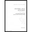 OEUVRES PUBLIÉES D'APRÈS LES MANUSCRITS DE L'AUTEUR