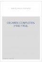 OEUVRES COMPLETES. (1940-1954).