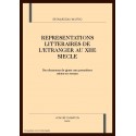 REPRESENTATIONS LITTERAIRES DE L'ETRANGER AU XIIE SIECLE
