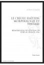 LE CRÉOLE HAÏTIEN: MORPHOLOGIE ET SYNTAXE