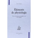 ELEMENTS DE PHYSIOLOGIE