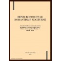 HENRI BOSCO ET LE ROMANTISME NOCTURNE