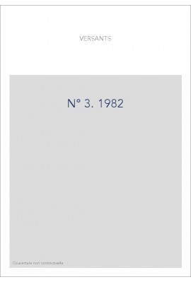 VERSANTS 3  1982