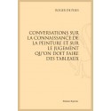 CONVERSATIONS SUR LA CONNAISSANCE DE LA PEINTURE ET SUR LE JUGEMENT QU'ON DOIT FAIRE DES TABLEAUX