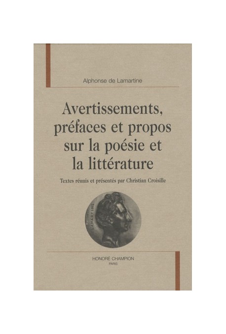 AVERTISSEMENTS, PREFACES ET PROPOS SUR LA POESIE ET LA LITTERATURE