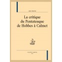 LA CRITIQUE DU PENTATEUQUE DE HOBBES À CALMET
