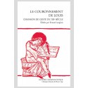 COURONNEMENT DE LOUIS -LE-. CHANSON DE GESTE DU XIIE SIECLE.