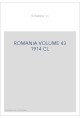 ROMANIA VOLUME 43 ( 1914 )