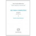 ÉCRITS SCIENTIFIQUES
