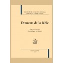 EXAMENS DE LA BIBLE