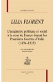 LILIA FLORENT  LIMAGINAIRE POLITIQUE ET SOCIAL À LA COUR DE FRANCE DURANT LES PREMIÈRES GUERRES DITALIE