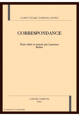 CORRESPONDANCE