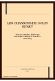 LES CHANSONS. TEXTES ET MELODIES