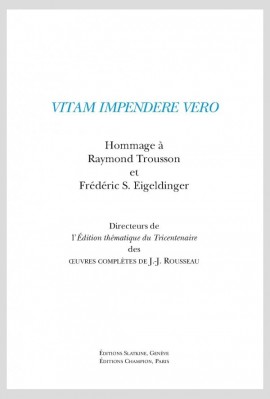 VITAM IMPENDERE VERO
