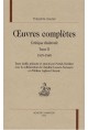 OEUVRES COMPLETES. SECTION VI. CRITIQUE THEATRALE. TOME II. 1839-1840