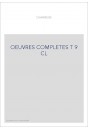 OEUVRES COMPLETES T9 : ROMANS, CONTES ET NOUVELLES II (1798-1806)