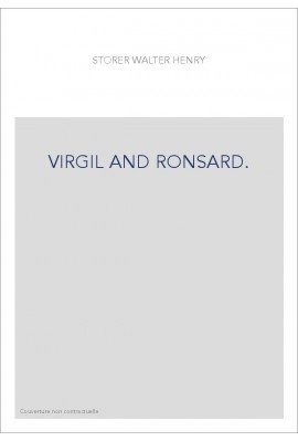VIRGIL AND RONSARD.