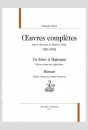 UVRES COMPLÈTES 1841-1842  UN HIVER À MAJORQUE  HORACE