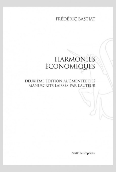 HARMONIES ECONOMIQUES