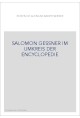 SALOMON GESSNER IM UKREIS DER "ENCYCLOPEDIE"