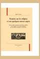 PENSÉES SUR LA RELIGION ET SUR QUELQUES AUTRES SUJETS