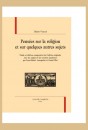 PENSÉES SUR LA RELIGION ET SUR QUELQUES AUTRES SUJETS