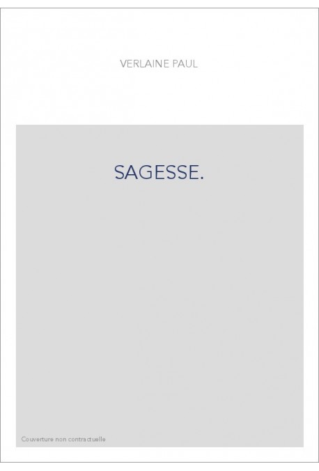 SAGESSE.