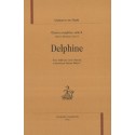 OEUVRES COMPLETES SERIE II OEUVRES LITTERAIRES TOME II. DELPHINE