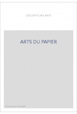 ARTS DU PAPIER