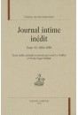 JOURNAL INTIME INEDIT TOME VI (1854-1858)