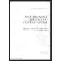 L'INTERMINABLE QUERELLE DU CONTRAT SOCIAL