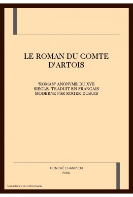 LE ROMAN DU COMTE D'ARTOIS