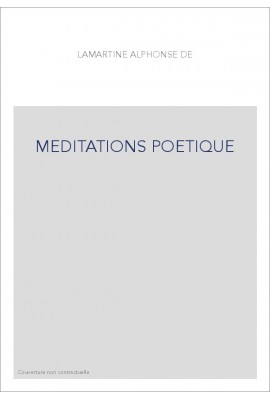 MEDITATIONS POETIQUES