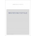 MEDITATIONS POETIQUES