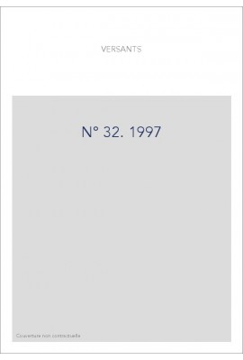 NUMERO 32/1997. NOUVELLE SERIE.