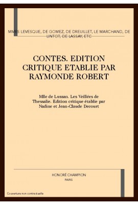CONTES - BIBLIOTHEQUE DES GENIES ET DES FEES - 13.   MADEMOISELLE DE LUSSAN, LES "VEILLEES DE THESSALIE"