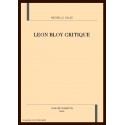 LEON BLOY CRITIQUE